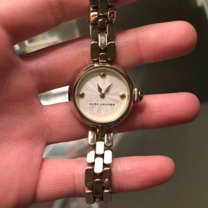 Gold Marc Jacobs Watch